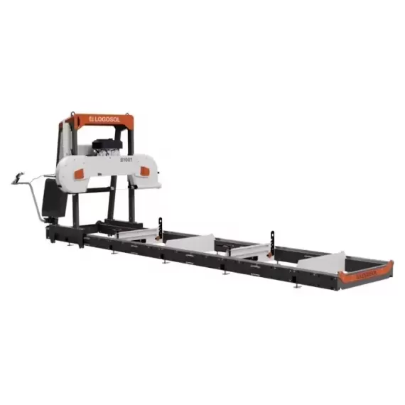 B1001 bandsagbruk, Easy Set, med 27 hk bensinmotor (Loncin) med elstart