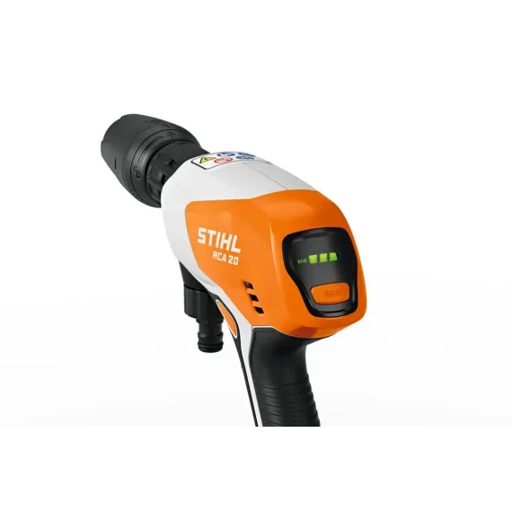 Stihl RCA 20 batteridrevet mellomtrykksvasker i sett