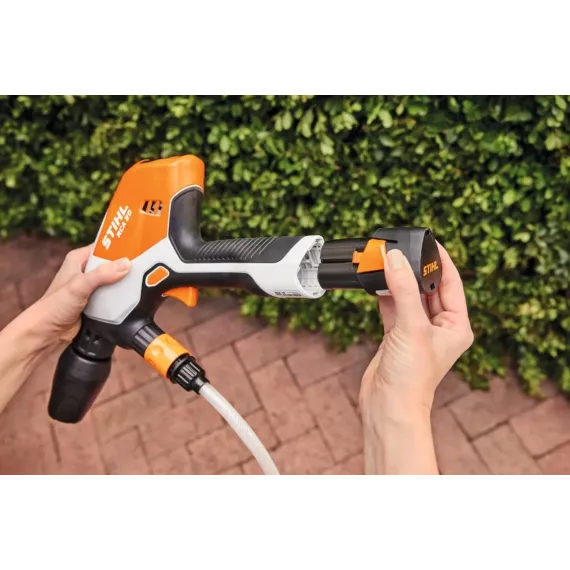 Stihl RCA 20 batteridrevet mellomtrykksvasker i sett