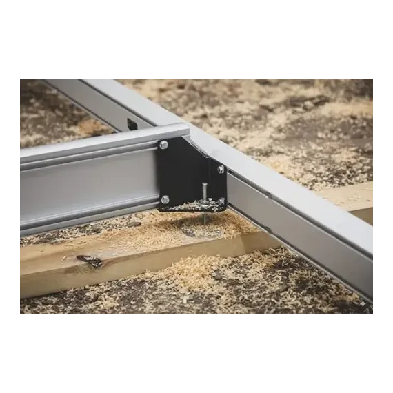 Støtteben sett Logosol B701, sett til forlenger.