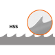 5 st Sagblad Bahco Bimetal HSS til LM Pro/HD36